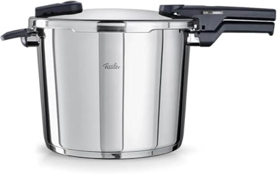 Druk Cooker 10 Liter Rvs 2 Kookniveaus Inductie Geschikt
