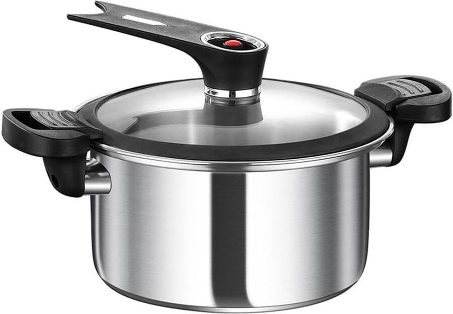 Druk Slow Cooker Stoofpan Snel Koken Antiaanbaklaag 3.5 Liter Groen
