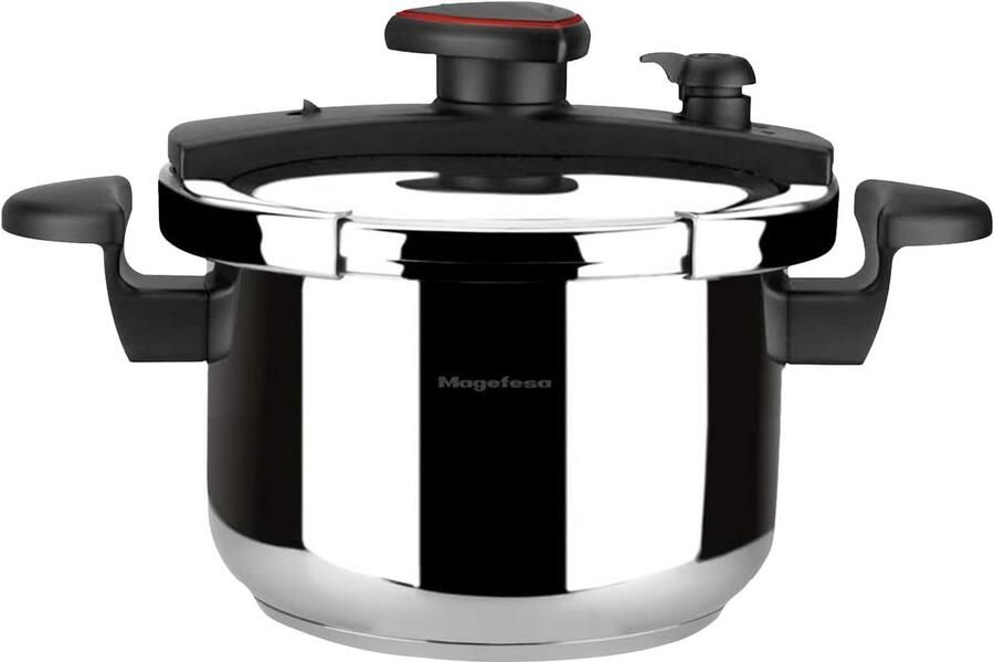 Drukpan 4 Liter Roestvrij Staal Inclusief Inductiebodem