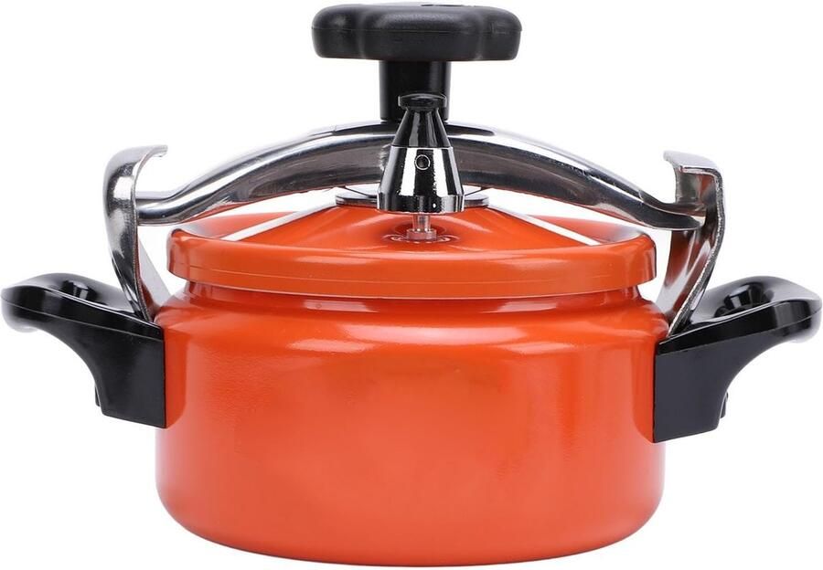Snelkookpan Drukpan Stoofpan Snel Koken Dubbele Bodem 1.5L Oranje