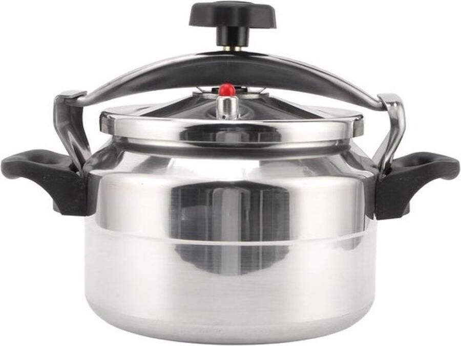 Drukpan Aluminium Snelkookpan Thuis Koken Explosieveilig Ontwerp 4 Liter Capaciteit Aluminium