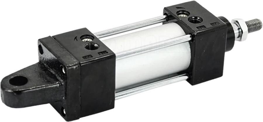 Drukstang Cilinder Luchtcilinder Pneumo Industriële Automatisering Dubbele Werking 40x100 mm null - Foto 2