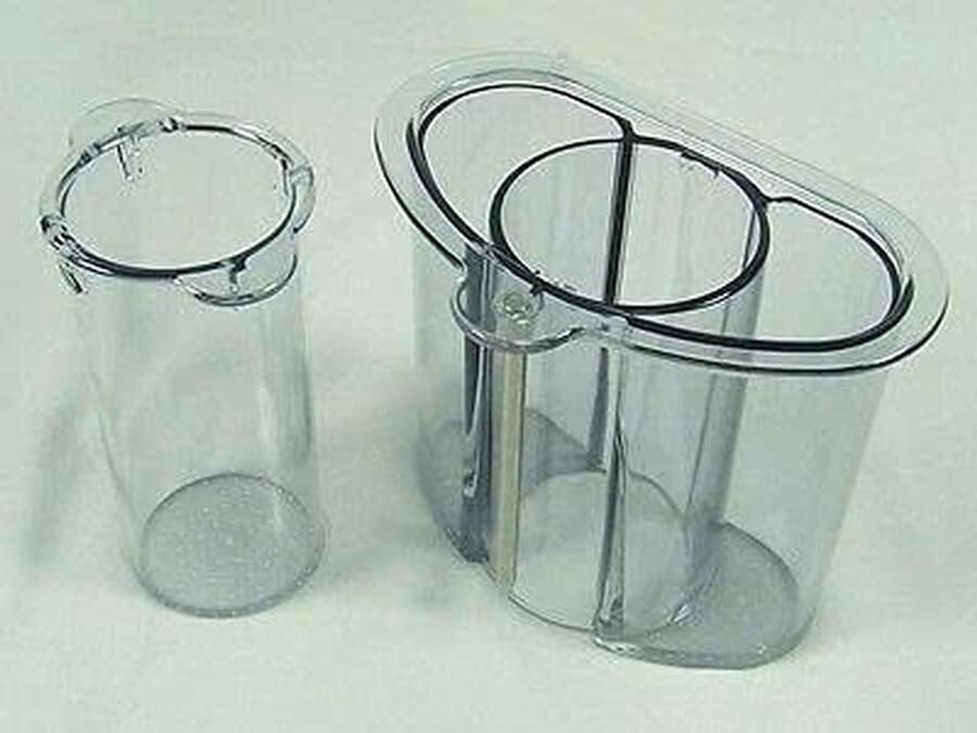 Drukstoters Keukenmachine Accessoires Voedselbereider Koken en Bakken Origineel Onderdeel 15.5 x 10.4 x 13 cm Wit