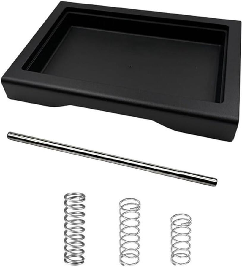 Lekbak Kit Espresso Accessoires Betere Koffie Laag Profiel Ontwerp 5-delige Set Zilver
