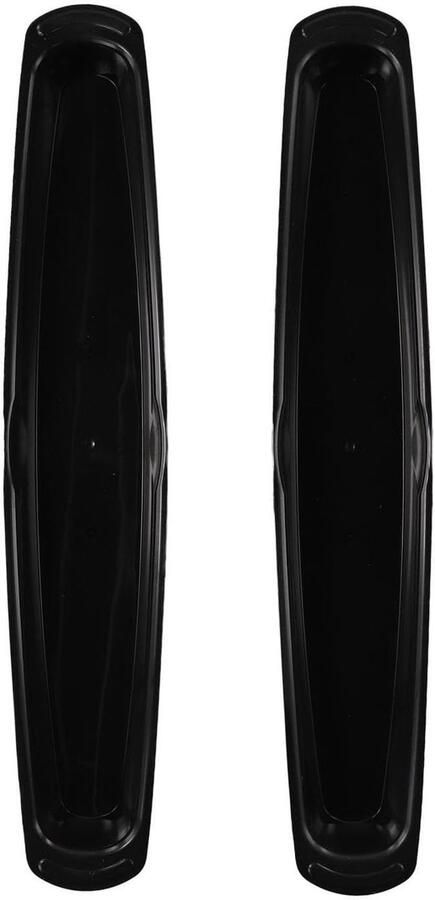 Druppelpan Vet Collector Lekbak Grill Schoonhouden Hittebestendig Materiaal 38 cm Lengte Zwart