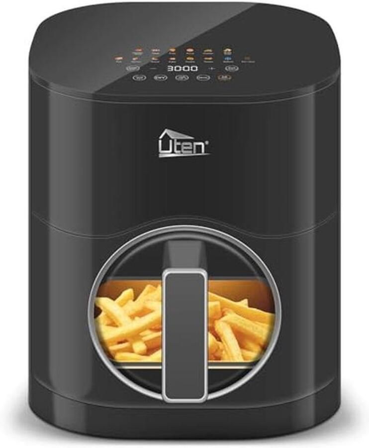 Dual Blaze Heteluchtfriteuse met Kijkvenster en Kleurenscherm 5 L