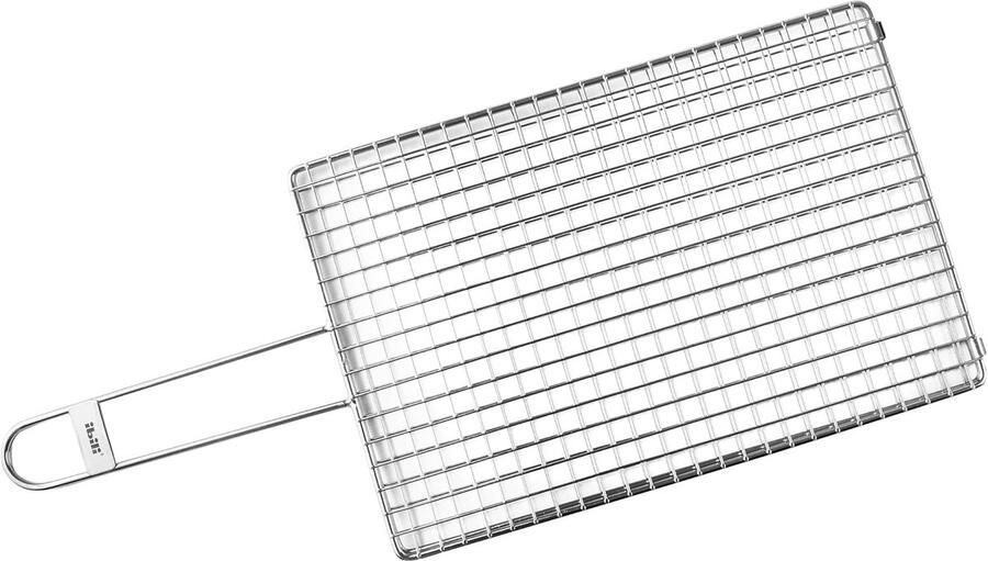 Dubbele grill voor kokotxas 30 x 20 cm roestvrij staal