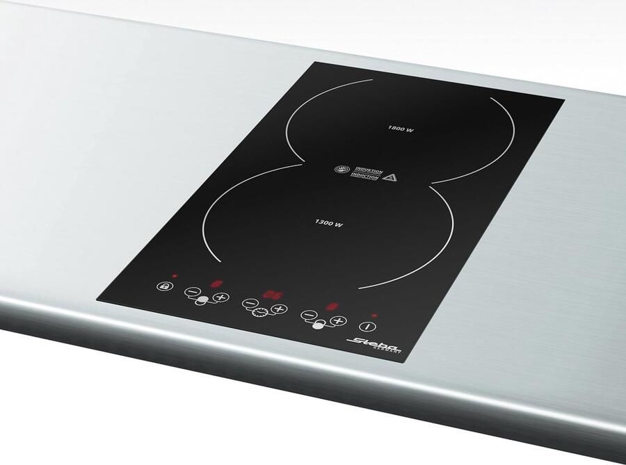 Dubbele Inductie Kookplaat Keramische Kookplaat Snel Koken Energiebesparend en Snel 3100 Watt Zwart