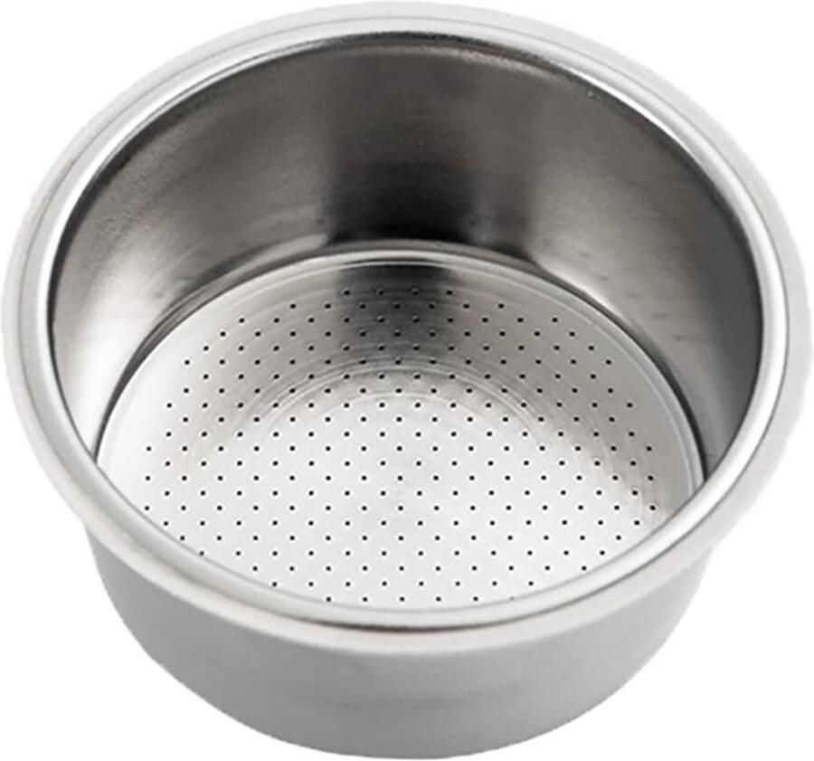 Dubbele Laag 52mm Koffie Portafilter Mand voor 2 Kopjes RVS Drukfilter voor Espresso Machines Geschikt voor Thuisgebruik en Professioneel Gebruik