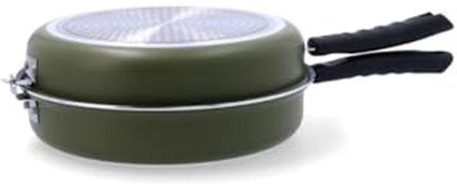 Dubbele pan 26 cm zwart Geschikt voor inductie gas en vaatwasmachine