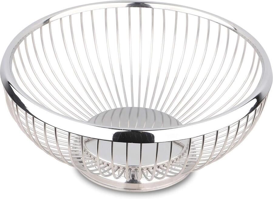 Dubbele RVS Broodmand van 17.5 cm