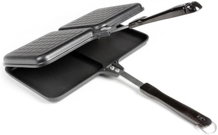 Dubbele Sandwich Maker voor Kamperen en Picknicken