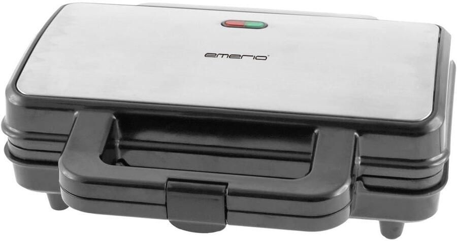 Dubbele sandwichmaker BPA-vrij klassieke vorm voor driehoekige sandwich gemakkelijk te reinigen anti-aanbaklaag verwarmt snel en eenvoudig tot een heerlijke snack 900 watt