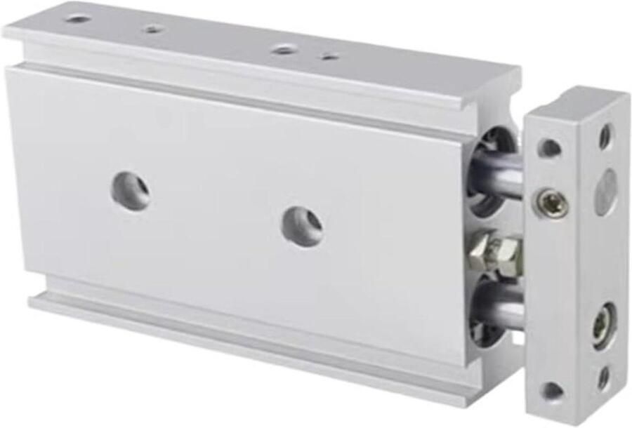 Dubbele Staaf Cilinder Pneumatische Cilinder Industriële Automatisering Dubbelwerkend Met Magneet 40mm Slag null