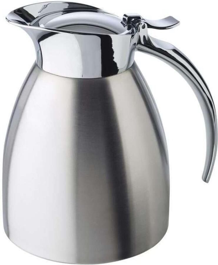 Dubbelwandige RVS Koffiekan voor Hete & Koude Dranken Geschikt voor Standaard Koffiezetapparaten