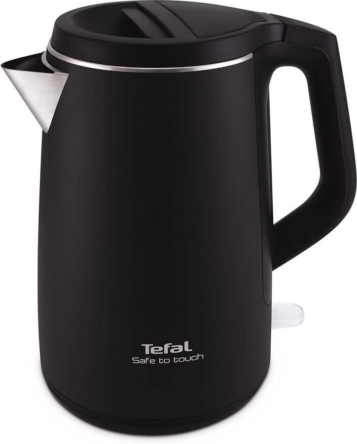 Dubbelwandige waterkoker 1 5L 2400 W Automatische uitschakeling Eenvoudig schoon te maken