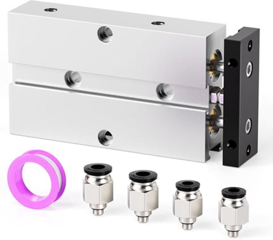 Dubbelwerkende 32mm Pneumatische Luchtcilinder 50mm Slag voor Efficiënte Toepassingen