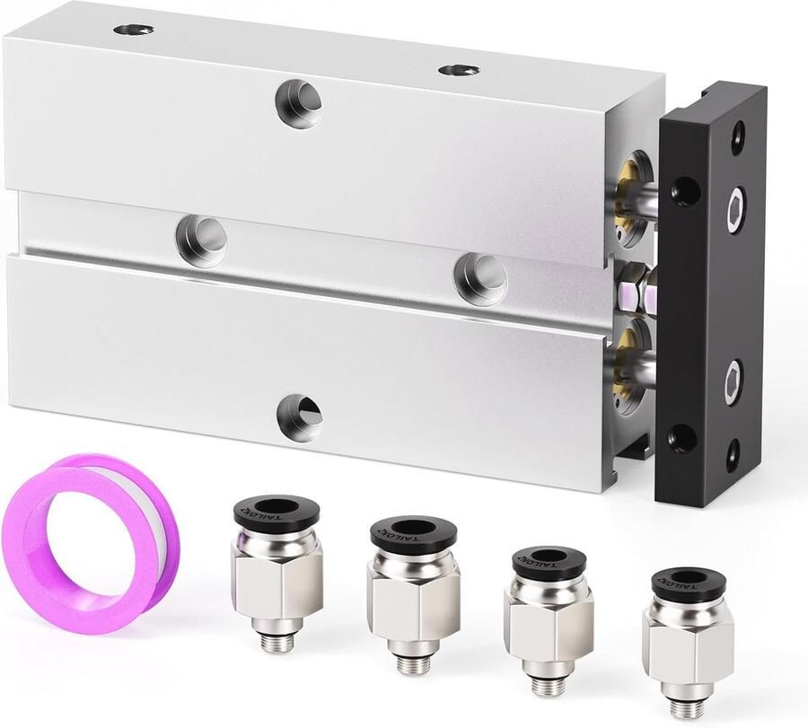 Dubbelwerkende 32mm Pneumatische Luchtcilinder 50mm Slag voor Efficiënte Toepassingen