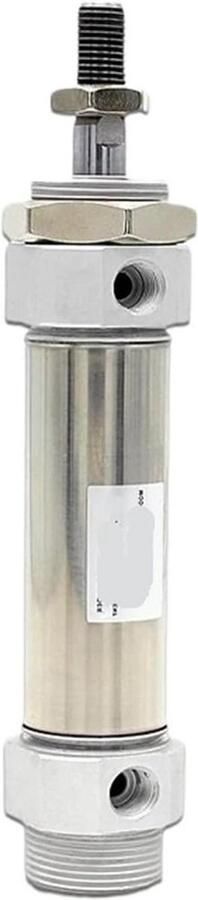 Micro Cilinder Dubbelwerkend Pneumatisch Industriële Automatisering Roestvrij Staal 100mm Slag Metaal