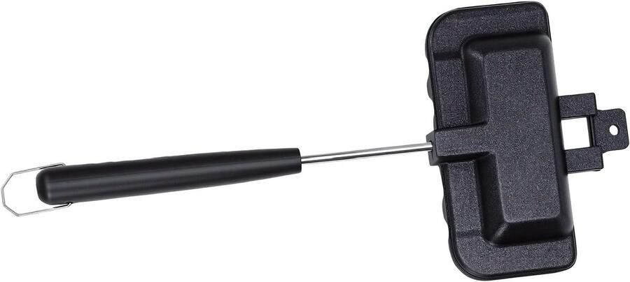 Dubbelzijdige Bakpan Sandwichmaker Grill Snelle Maaltijden Draagbaar Ontwerp 21.8 cm Tweekleurig