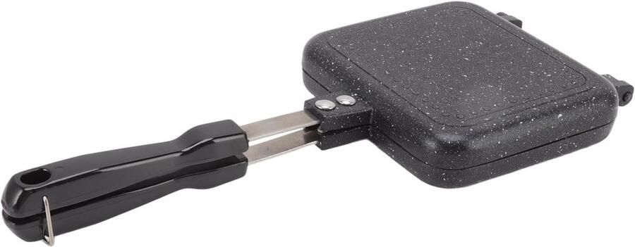Dubbelzijdige Koekenpan Sandwichmaker Pan Snelle Maaltijden Antiaanbaklaag 26 cm Meerkleurig