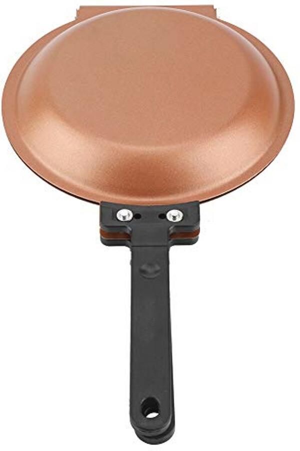 Dubbelzijdige Non-stick Koekenpan voor Pannenkoeken Toast en Gebakken Eieren