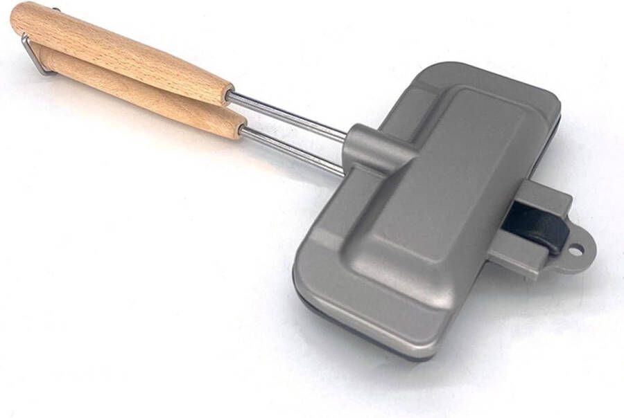 Dubbelzijdige Sandwich Bakpan Ontbijt Sandwich Maker Hot Dog Broodrooster Pannenkoeken Toast