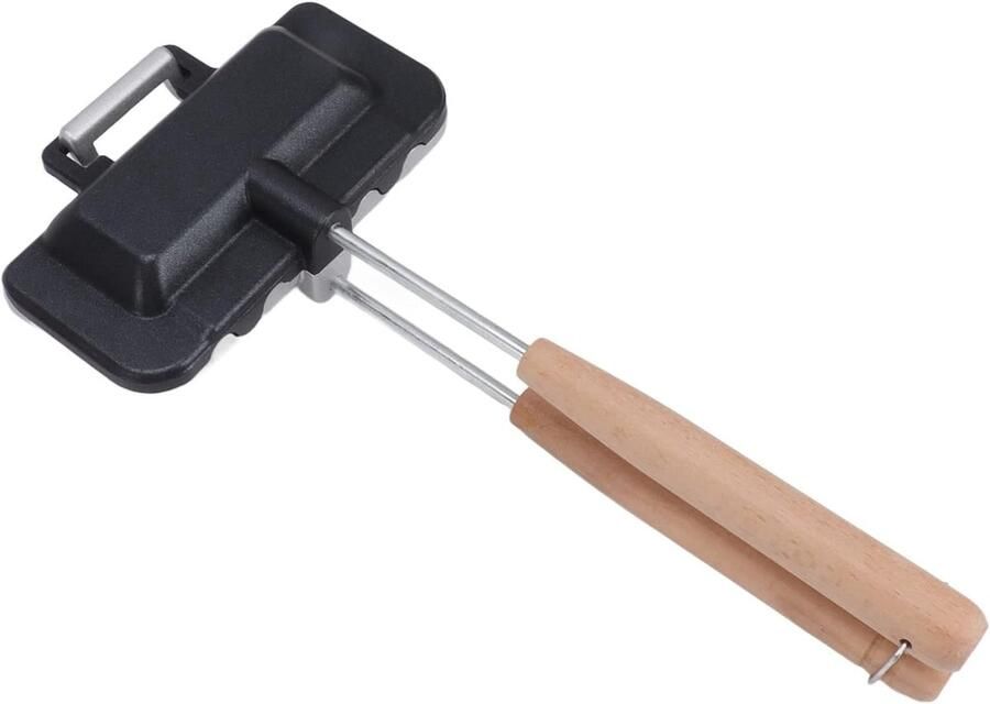 Dubbelzijdige Sandwichpan Pannenkoekenpan Bakplaat Ontbijt Bereiden Krimp en Afdichtingsontwerp 30 x 14 cm Niet gespecificeerd