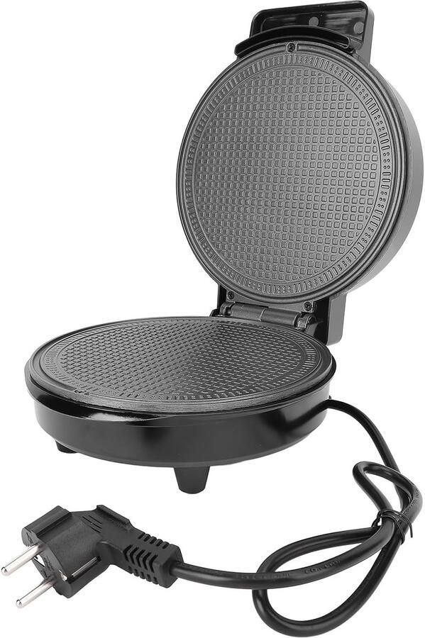 Dunne Wafelmaker IJshoorntjes Maker Ontbijt Maken Snelle Verwarming 25 x 19 x 12 cm