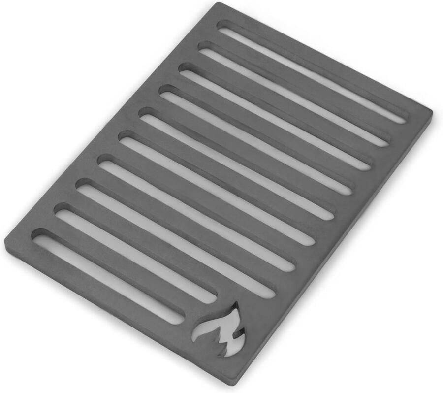 Duurzaam Gietijzeren Grillrost voor Oven 15 x 22cm Perfect voor Open Haarden