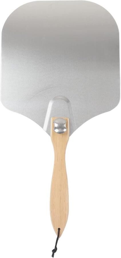 Duurzame 12 Inch Pizza Spatula met Opvouwbare Houten Handgreep voor Thuisbakkerij en Perfecte Pizzas