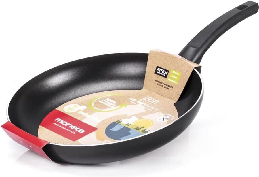Duurzame Aluminium Koekenpan 30 cm Geschikt voor Alle Warmtebronnen Inclusief Inductie