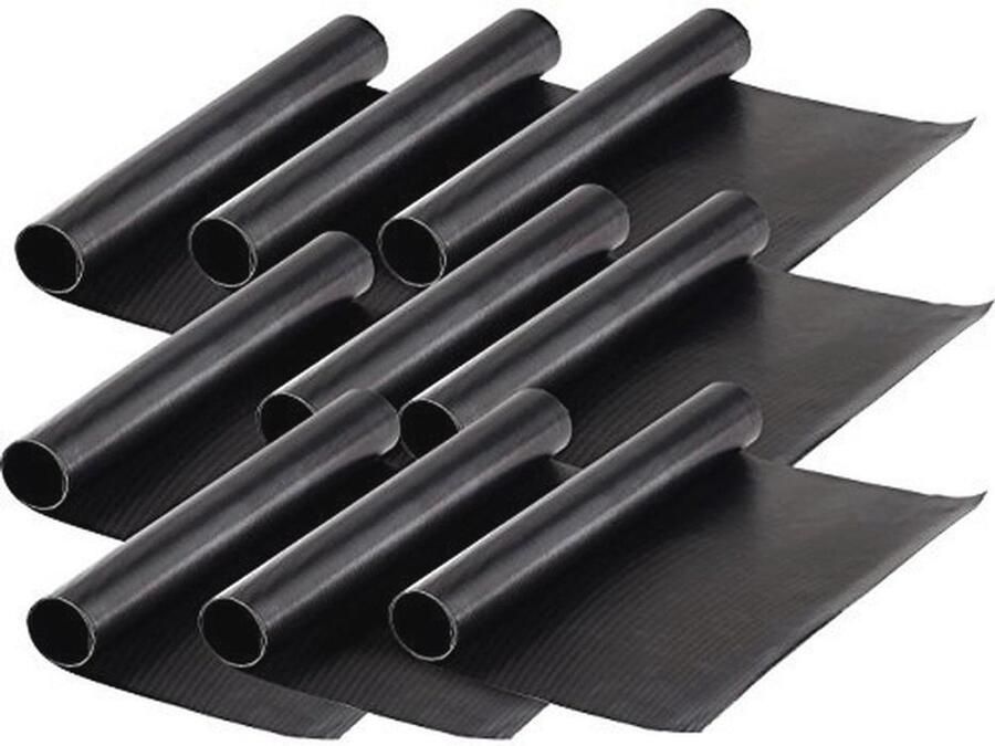 Duurzame BBQ-grillmat en anti-aanbakfolie 9 stuks ideaal voor indirect grillen hittebestendig tot 260°C