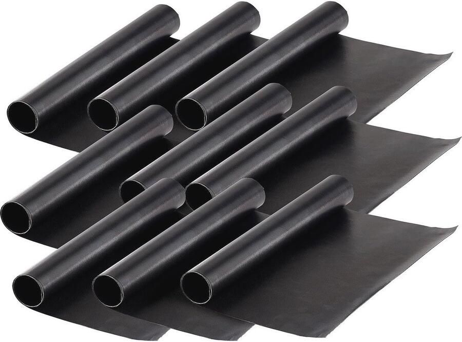 Duurzame BBQ-grillmat en anti-aanbakfolie 9 stuks ideaal voor indirect grillen hittebestendig tot 260°C