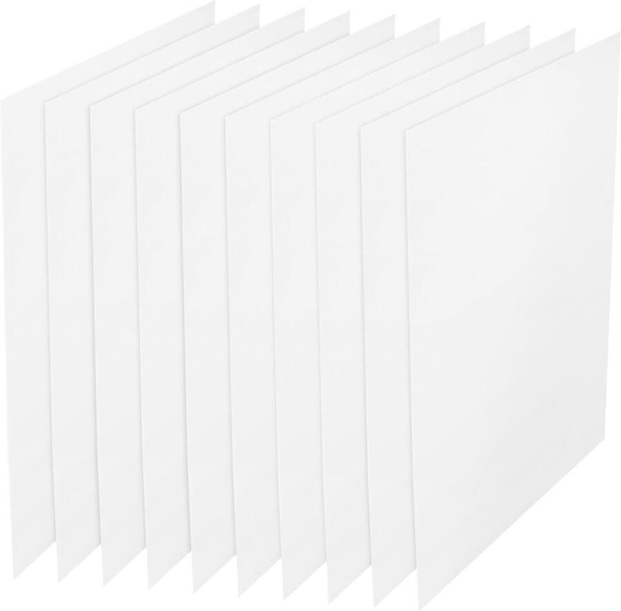 Duurzame herbruikbare bakfolie en grillmatten 60 x 40 cm antiaanbaklaag hittebestendig tot 270 °C ideaal voor oven en gasgrill 12 stuks