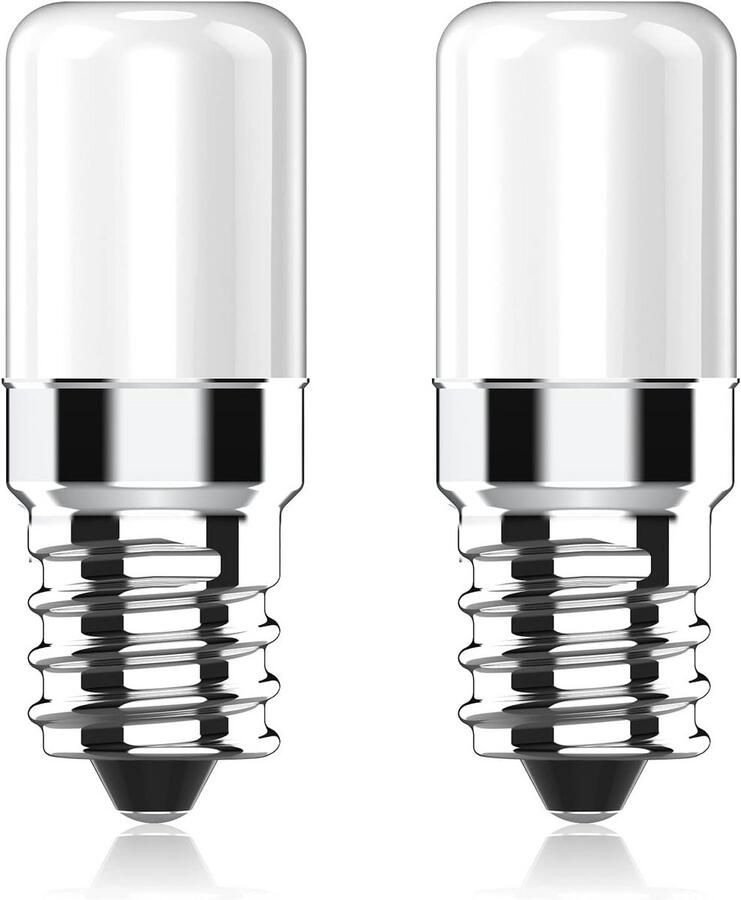 E14 LED Lamp 2W Vervanging voor Halogeenlampen tot 20W – 170 Lumen 6000K Koudwit voor Koelkast Naaimachine Afzuigkap en Meer