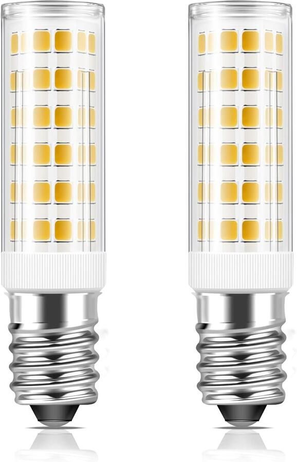 E14 LED lampen voor afzuigkappen warm wit 2 stuks energiezuinig lange levensduur helder licht