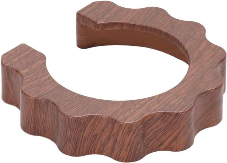 E61 Koffiemachine Brouwkop Hitteschild 58 mm ABS Guard Voor Lelit Raket voor WEGA voor NOVA voor KAFFA Isolatie Ring tot 85C Walnoot Afwerking (Walnoot Kleur)