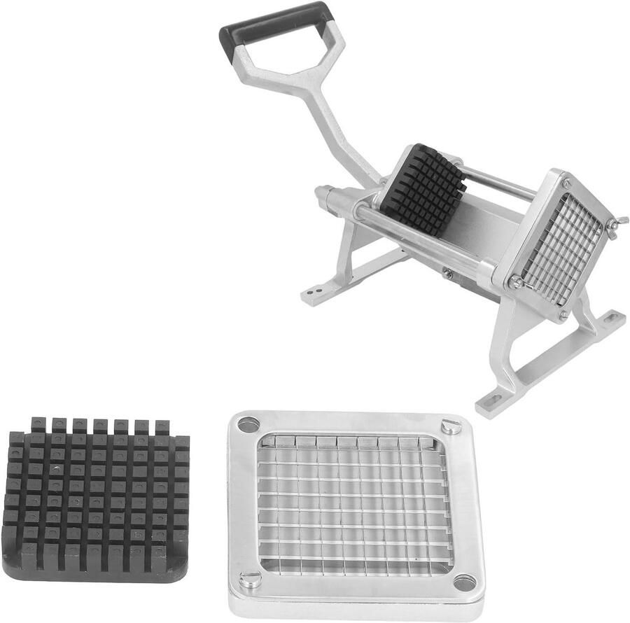 E-Ambar Aardappelsnijder voor Thuishoreca Gebruik Roestvrij Staal 9 mm Snijmachine Franse Friet Snijder