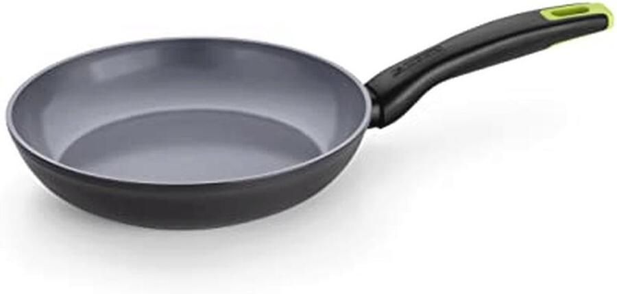 Eco Nature Koekenpan 20 cm Gerecycled Aluminium met Keramische Antiaanbaklaag voor Duurzaam Koken