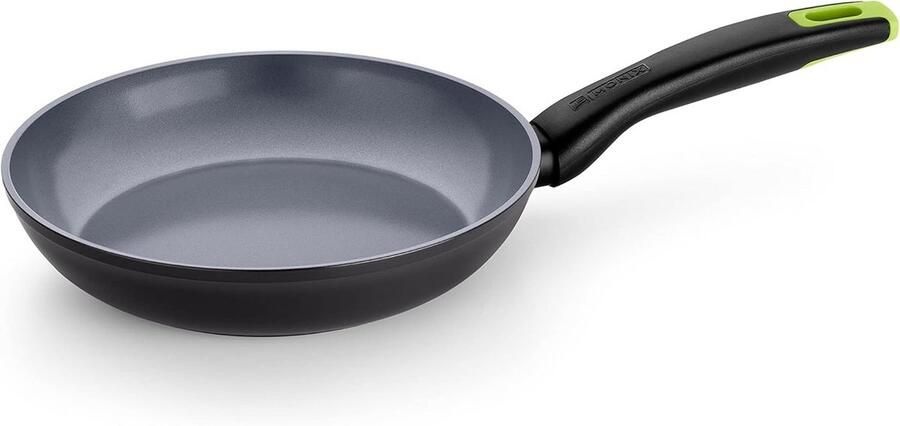 Eco Nature Koekenpan 20 cm Gerecycled Aluminium met Keramische Antiaanbaklaag voor Duurzaam Koken