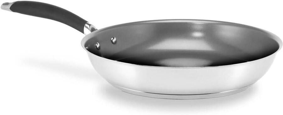 Ecovite Forte Koekenpan Keramisch Lekker Koken Keramische Antiaanbaklaag 24 cm Zwart