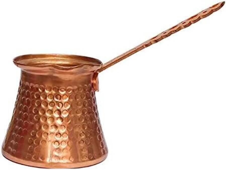 Een Turks koffiezetapparaat van 330 ml gemaakt van Geschikt vooraal Geschikt voor het maken van Turkse cezve-koffie