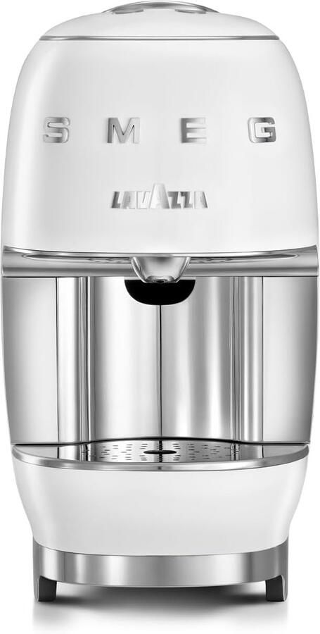 Eenkops Koffiezetapparaat Espresso Machine Snelle Koffie Retro Design 39x45x24 cm Wit
