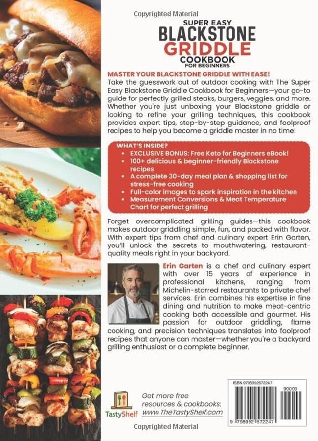 Eenvoudig Kookboek voor de Buiten Grill voor Beginners: Meer dan 100 Gemakkelijke Recepten met 30 Dagen Maaltijdplanning