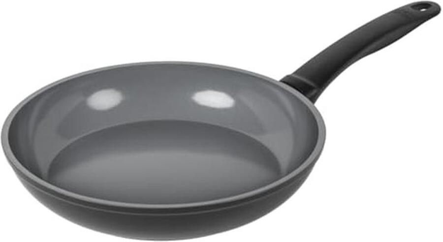 Eenvoudige keramische braadpan Ø 24 cm van gerecycled aluminium