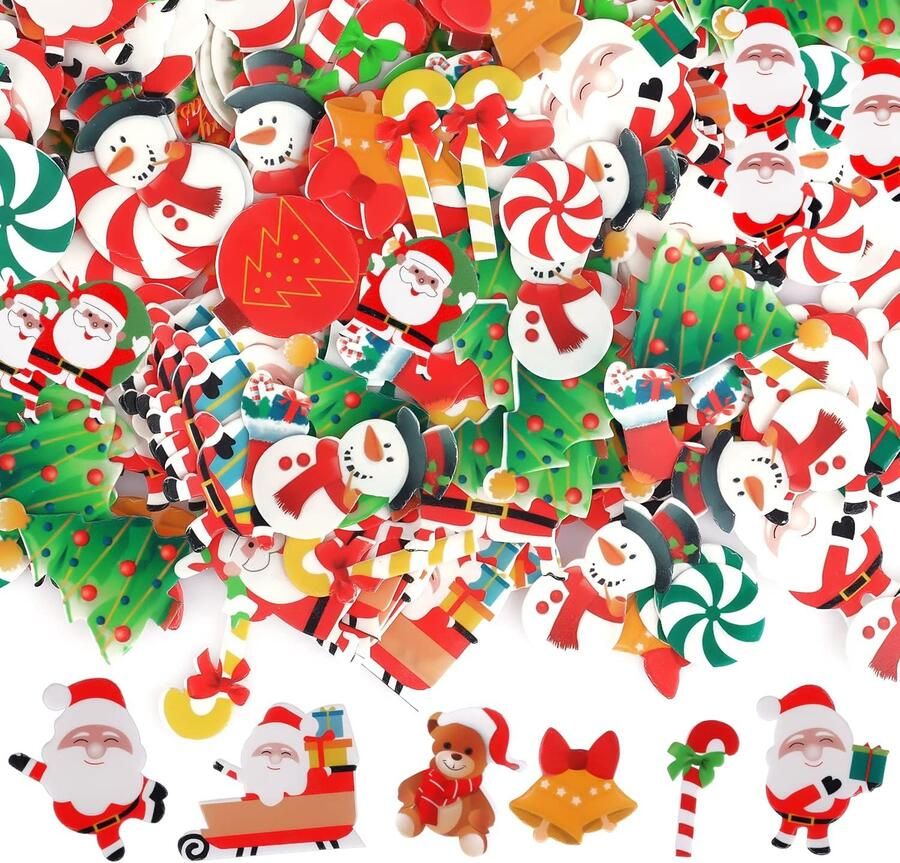 Eetbare Kerst Cake Decoratie Eetbare Kerst Taart voor Xmas Festival Verjaardag Feest Voedsel Decor