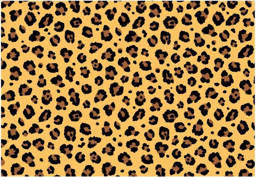 Eetbare Vierkante Taarttoppers 28x19 4cm Gemaakt Kleefrijstpapier Luipaardprint Feest Eetbare Taartdecoratie voor een Vierkante Taart van 21 08x29 72cm of Groter