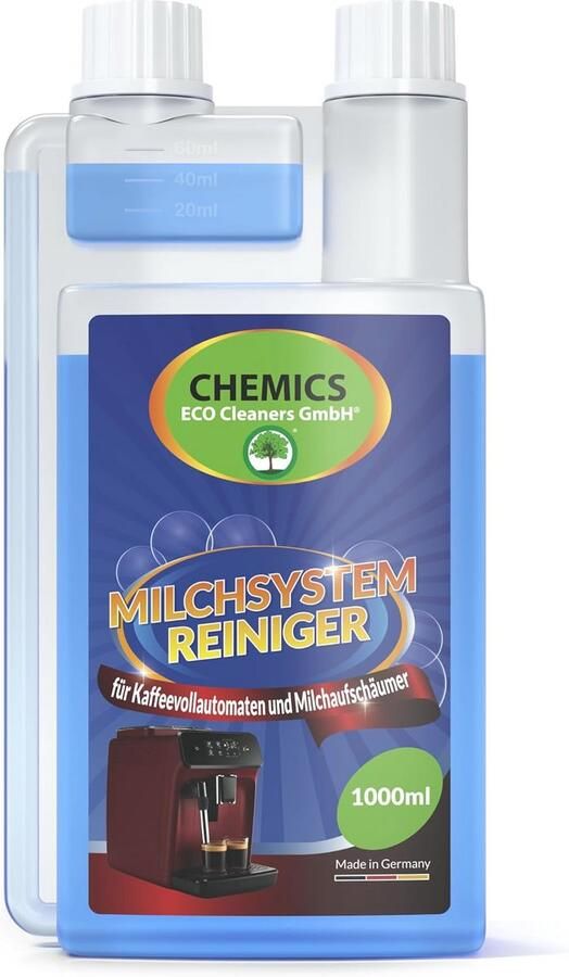 Effectieve Melksysteemreiniger 1000 ml Voor Koffiemachines en Melkopschuimers Geurneutraal