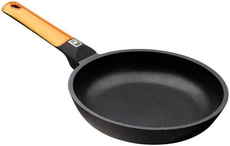 Koekenpan Aluminium Dagelijks Koken Energiebesparend Systeem 20 cm Oranje